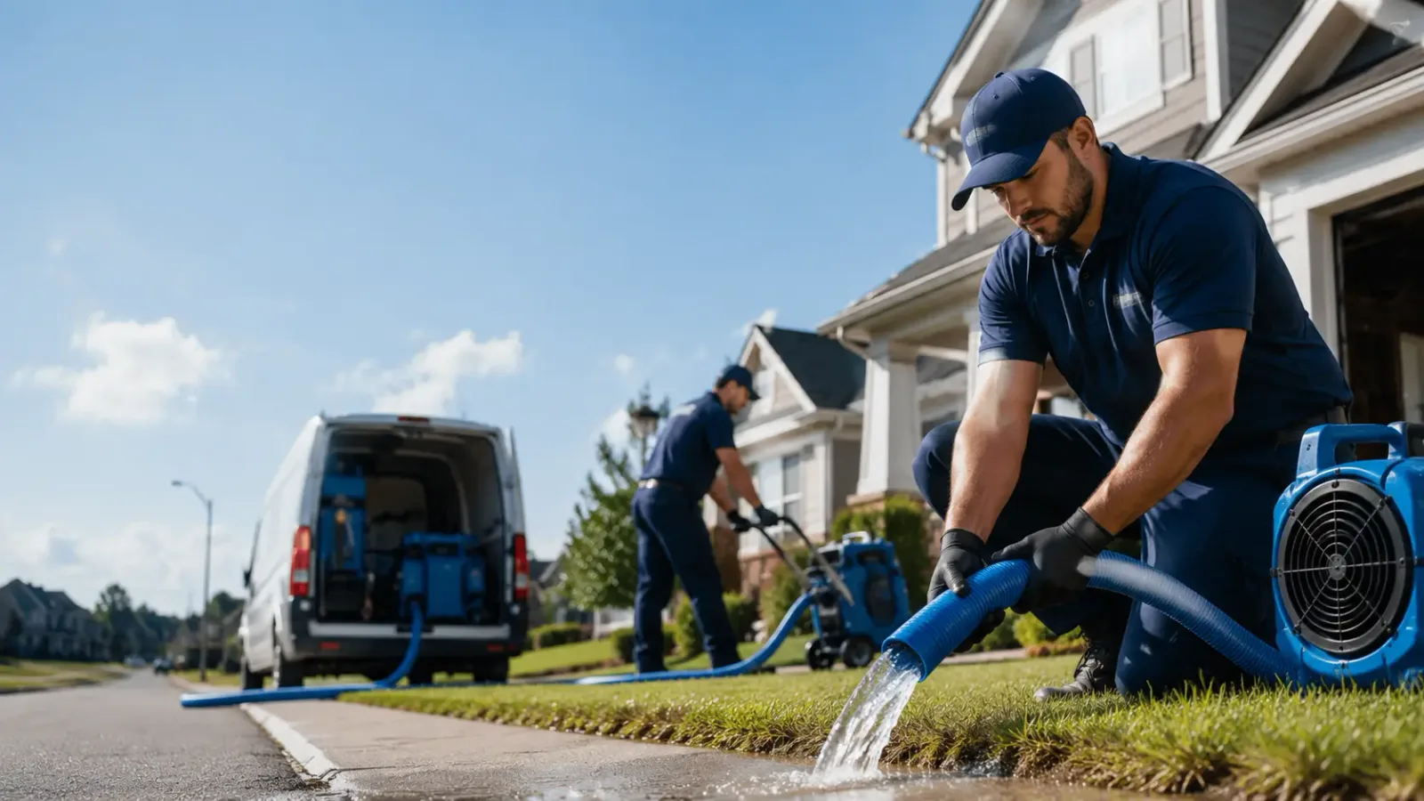 Flood Damage Restoration in Cost, TX